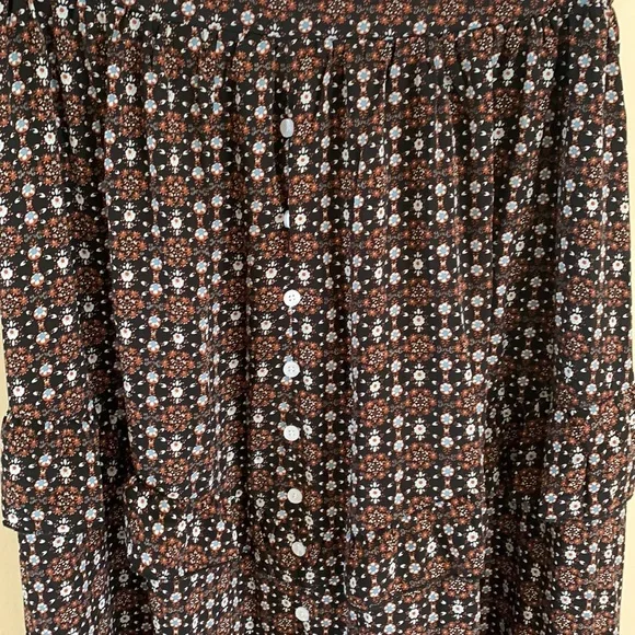 Catch Stitch Floral Skirt - Picture 3 of 6